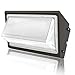 150W LED Wall Pack Light - 5000K Daylight, 19200lm, JESLED Outdoor Waterproof Security Wallpack Fixture, 600-1000 Watt HPS/HID Replacement, AC100-277V Industrial Residential Commercial Lighting Lamp