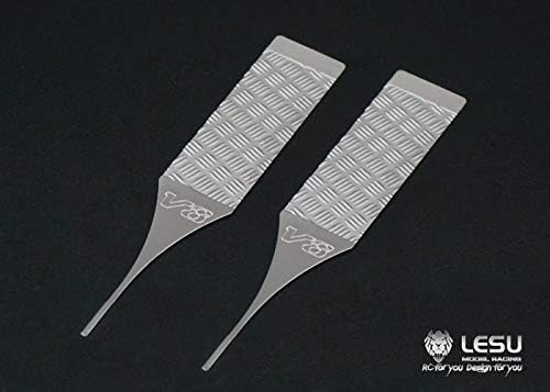 Lesu Metal Strip for Double-Shaft Mudguard 1/14 Tmy Rc Scan Tractor Truck