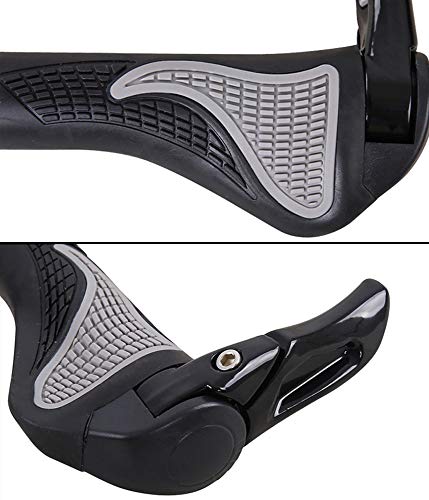 Wolfride Bike Handlebar Grips Bicycle Handle Grips Ergonomic for Mountain Bike - Thumbnail 4