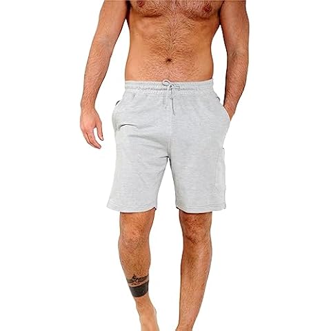 CASUALKING Men's Grey Summer Lounge Shorts Cover