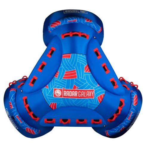 Radar Galaxy 4-Person Tube - Blue/Red