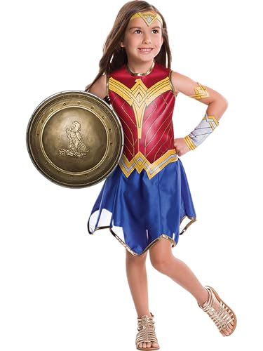 Rubies – Escudo oficial – Wonder Woman Justice League, niño, I-34601, talla única Halloween