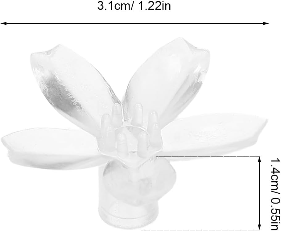 BETOOKY 100pcs Flower Blossom Lampshade For Led String Lights - Party Decorative Bulb Covers - Fairy Lights Lamp Shade For Wall Lamp Hanging Pendant