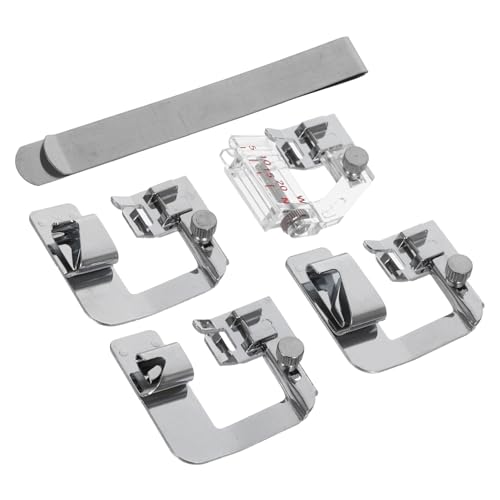 Juego 5 Piezas Prensatelas Universal para Máquina de Coser