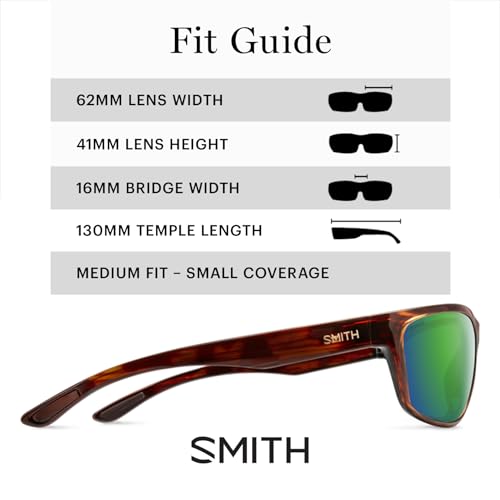 Image of SMITH Optics Redding Sunglasses - Polarized Performance Sports Active Sunglasses for Fishing & More - For Men & Women
