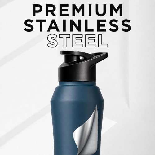 Image of Speedex Customised Engraved Name Stainless Steel Water Bottle 1 Ltr - Personalised Sipper Cap Bottle for Kids, Men & Women, School, Gym, Travel, BIS Approved, Teal Blue, Set of 1