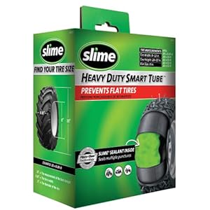 Slime 30013 Inner Tube for Lawn mowers, ATVs, Tractors and Other Farm Equipment, Extra Strong, Includes Self-Sealing Sealant, Heavy Duty, 20 x 8.00-8″/20 x 10-8″/21 x 12-8″/22 x 11-8″/22 x 12-8″