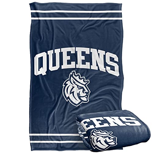 Queens University of Charlotte Blanket, 36"x58" Primary Logo, Silky Touch Super Soft Throw Blanket