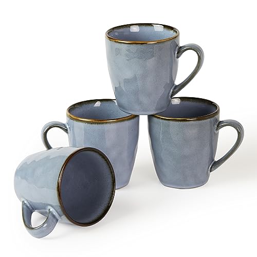 famiware-Coffee-Mugs-Set-of-4-Ocean-Round-115oz-Coffee-Cup-Set-with-Handle-for-Cocoa-Milk-Hot-Chocolate-Tea-or-Water-Stoneware-Cups-for-Kitchen-Reactive-Glaze-Microwave-Dishwasher-Safe-Blue famiware Coffee Mugs Set of 4 Ocean Round 115oz Coffee Cup Set with Handle for Cocoa Milk Hot Chocolate Tea or Water Stoneware Cups for Kitchen Reactive Glaze Microwave Dishwasher Safe Blue