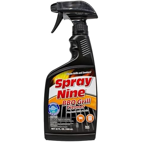 Spray Nine 15650 Barbeque Grill Cleaner, 22 oz. Cover