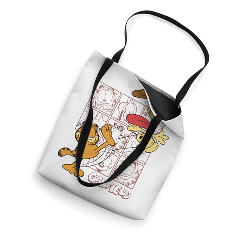 Bolso Tote Garfield Classic Kicking Odie Face Collage miniatura 2