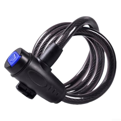 Candado de bicicleta Cadena segura para bicicletas, puertas correderas, puertas de cristal, protección antirrobo