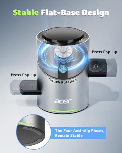 Acer Prime 3-in-1 MagSafe Wireless Charging Station (for iPhone, Apple Watch, AirPods) - image 7