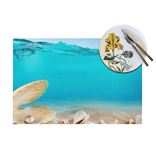 Set de table imperméable anti-tache en PVC isolant pour protéger votre table - 6
