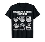 Dinge die ich in meiner Freizeit tue Achterbahn Freak T-Shirt