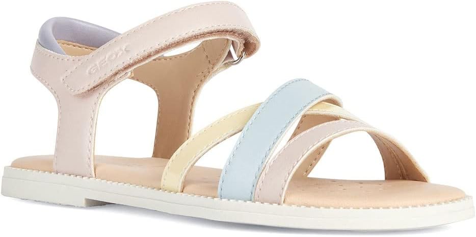 Geox J Sandal Karly Girl Sandales Pour Fille Blanc 39 Eu En Geox J