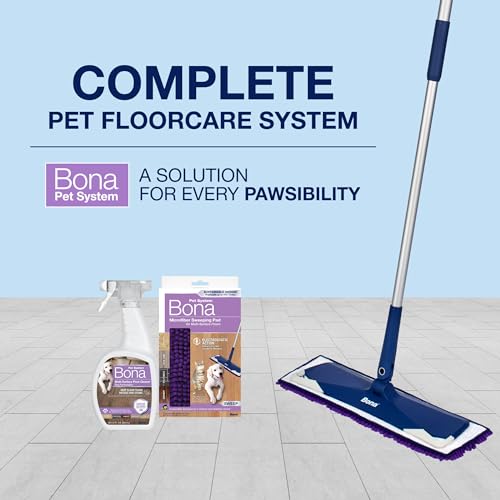 Image of Bona Pet Spray Odor Eliminator, Dog Formulation, 32 fl oz, Safe for Carpeted Areas and Multi-Surface Floors (Pack of 2)