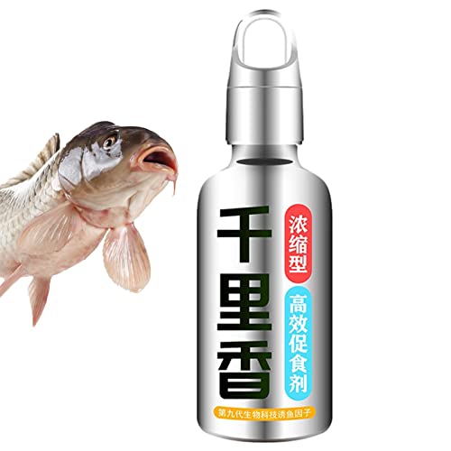 Fish Attractant Liquid | Natural Bait Scent Fish Attractants For Baits - High Concentration Fish Bait Attractant Enhancer Fish Lure Additive Spray For Carp Grass Carp Gecorid #TOP7