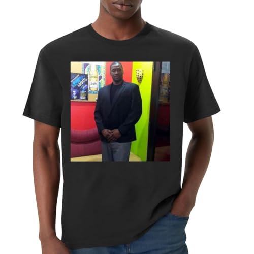 George Floyd - Men's Crewneck T-Shirt Shirt PTR IDPP1028816, Black, X-Large