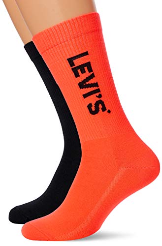 Levi's Sport Ribbed Regular Cut Socks (2 Pack)