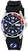 Orient Men's CEM65003D Blue and Red Bezel Automatic Rubber Strap Dive Watch
