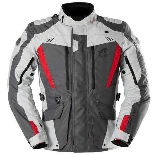 Furygan Apalaches Evo – Veste Moto Homme Toutes Saisons – Imperméable, Respirante – Protections D3O – Doublure Thermique Amovible – 12 Poches