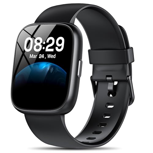 Smart Watch with Alexa Built-in, 1.83" HD Touchscreen Fitness Tracker
