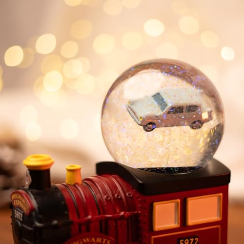 Grupo Erik Schneekugel Harry Potter Schneekugel Weihnachten Weihnachtsdeko Dekoartikel 14,5 x 14 x 8 cm Hogwarts Express - Offizieller Harry Potter Fanartikel Geschenke