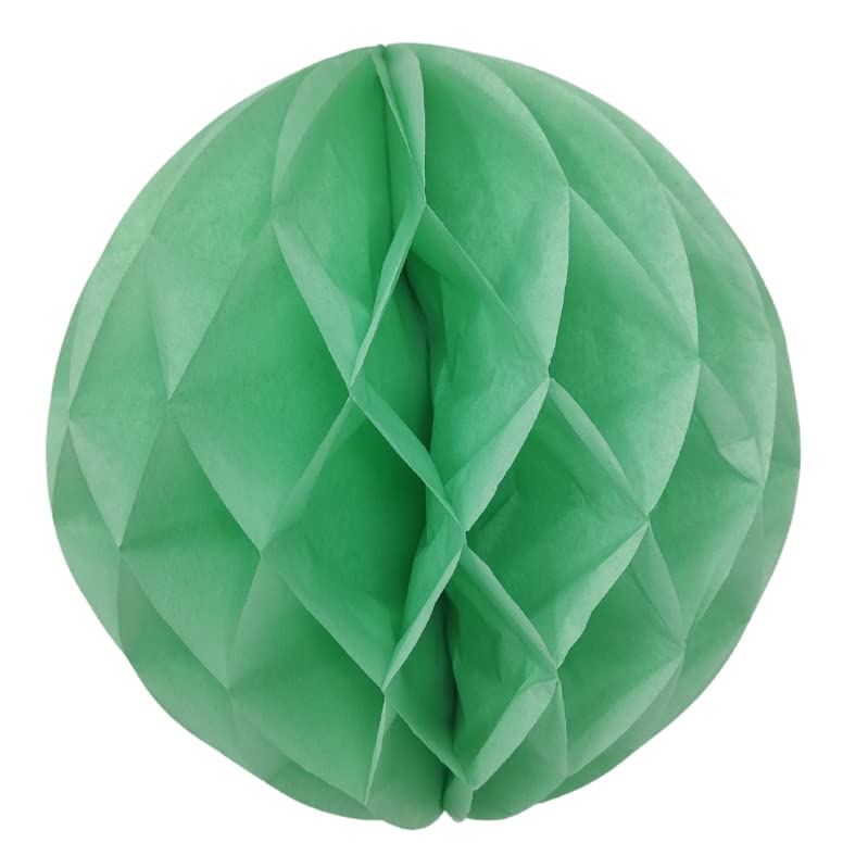 Pack of 5 Paper Honeycomb Balls [Green, 20cm / 8"]