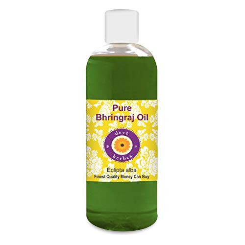 Huile de Bhringraj pure Deve Herbes pour fortifier les cheveux fins