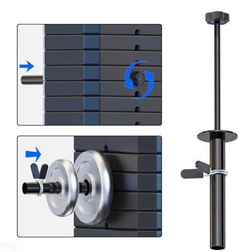 Pin de extensor de pila de peso magnético para añadir discos extras 7