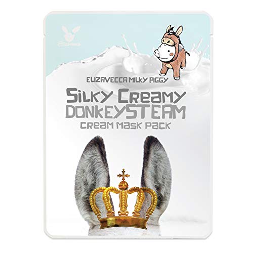Elizavecca Milky Piggy Silky Creamy Donkey Steam Cream Mask Pack 1 Set