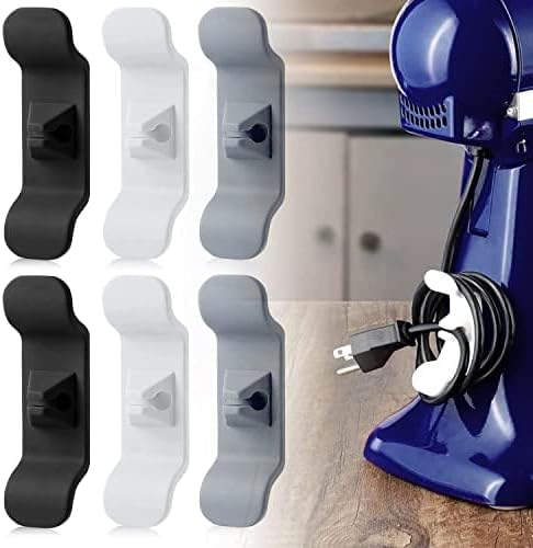 Organizador de cables para electrodomésticos, paquete de 8 organizadores de cables de electrodomésticos mejorados, organizador de cables para