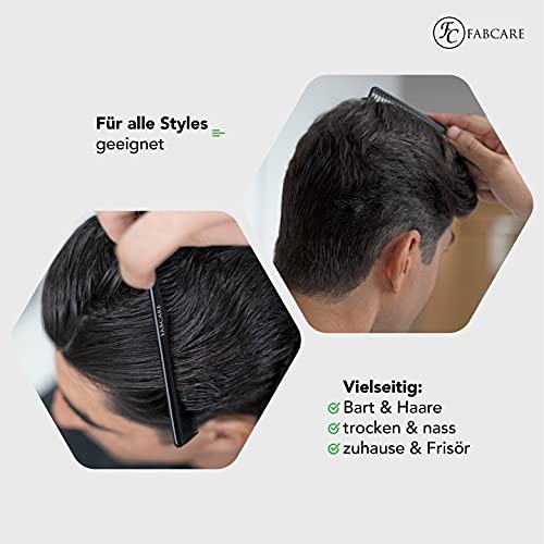 Pettine Capelli in Fibra di Carbonio (18cm)