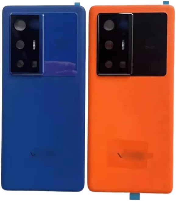 YOOOKOOO Compatible Rear Back Cover for vivo X70 Pro Plus – Battery Door Housing Replacement Part (Blue with Lens)