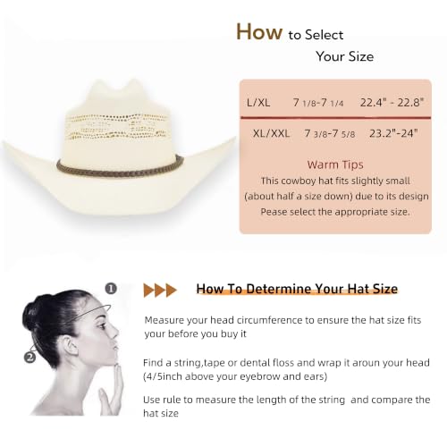 Image of Straw Cowboy Hat, Cattleman Crease 4.1 inch Wide Brim Western