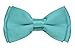 Baby Toddler Kids Children Boys Girls Y-Back Elastic Suspender & Bow Tie Plain Or Design Set (Mint)