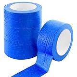 EMMALOUISESMITH 4 Rolle Malerkrepp, 50m x 50mm Kreppband Blau Malerklebeband Masking Tape...