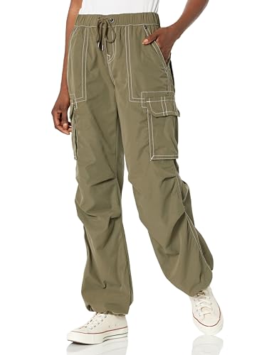 True Religion Women's Bobbi Big T Cargo Non-Denim Pant