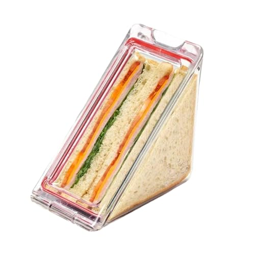 para sándwich triangular, para sándwich | para sándwich pequeña - Contenedores para sándwich triangulares, bolsas para sándwich reutilizables, de conservas para mochila escolar R