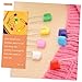 BESTOYARD 200 Pcs Child Safety Pins Baby Diaper Pin Clothing Safety Pin Old Diaper Pin Safety Pin Fastener Vintage Diaper Pin Cloth Diaper Fasteners Nappy Colored Safety Plastic Metal Bib