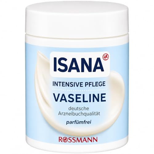 Isana Med Vaseline 125 Ml Deutsche Arzneibuchqualität | Parfümfrei & Ohne Farbstoffe | Dermatologisch Getestet | Ph-Hautneutral | Intensivpflege Für Trockene Haut