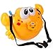 Produktbild SSBH Summer Crab Double mit Bubble-Maschine, Musik-Blase, elektrische Bubble-Maschine, Säuglingsbadewanne Kinder baden Baby Badewanne Dusche Wasser Spielzeug, geben Sie Ihre Gurte, spielen Sie im Frei
