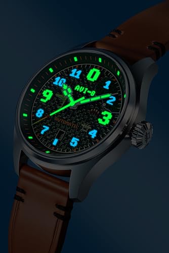AVI-8 Hawker Hurricane Clowes montre automatique 46mm Capcom 1942