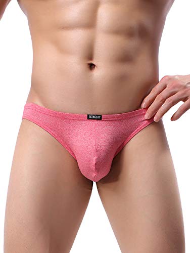 IKINGSKY Men's Pouch Bikini Underwear Sexy Low Rise Bulge Mens Briefs2