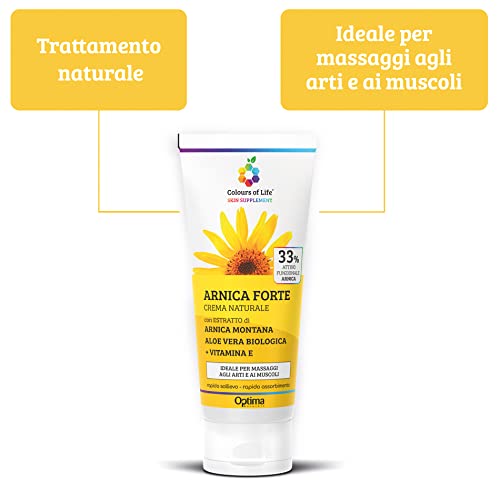 Optima Naturals - Crema Naturale all'Arnica Montana Crema corpo 100 ml unisex - 3