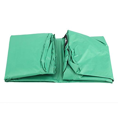 Dondoli Coperti Altalena per Esterni Impermeabile Prova Pioggia Durevole Anti Polvere Sedile Altalena Copertina Superiore Coperchio Protettivo per Veranda Patio Giardino Piscina Sede (Green)