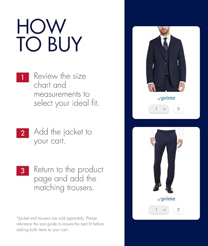 Image of Tommy Hilfiger TH Flex Modern Fit Suit Separates