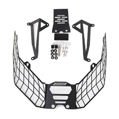 Grille phare moto en acier couvercle haute résistance pour Zontes 368G
