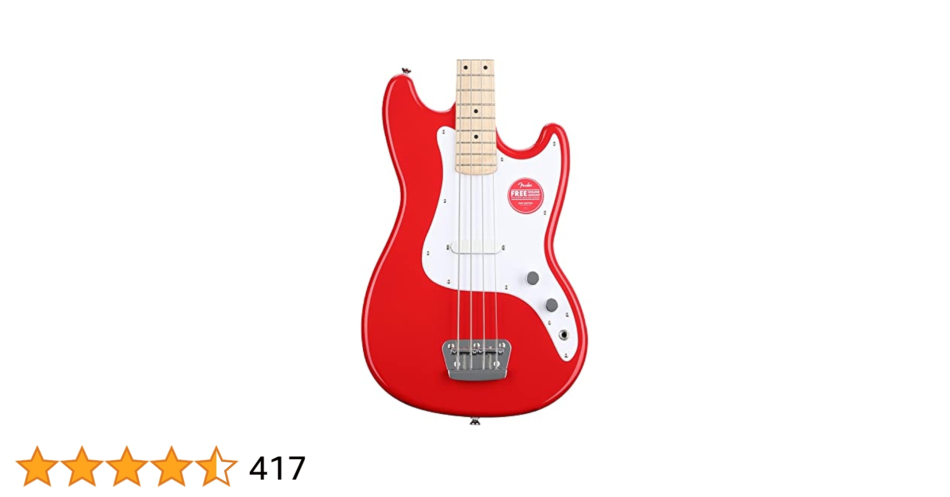 Squier エレキベース レッド ケース付き mt0118055_m.jpg